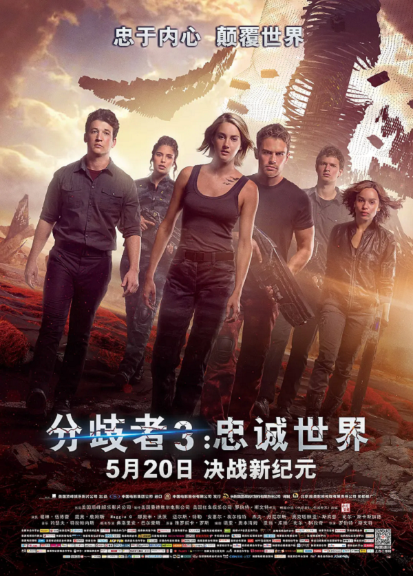 分歧者3:忠诚世界4K电影下载 分歧者3:忠诚世界4K电影下载